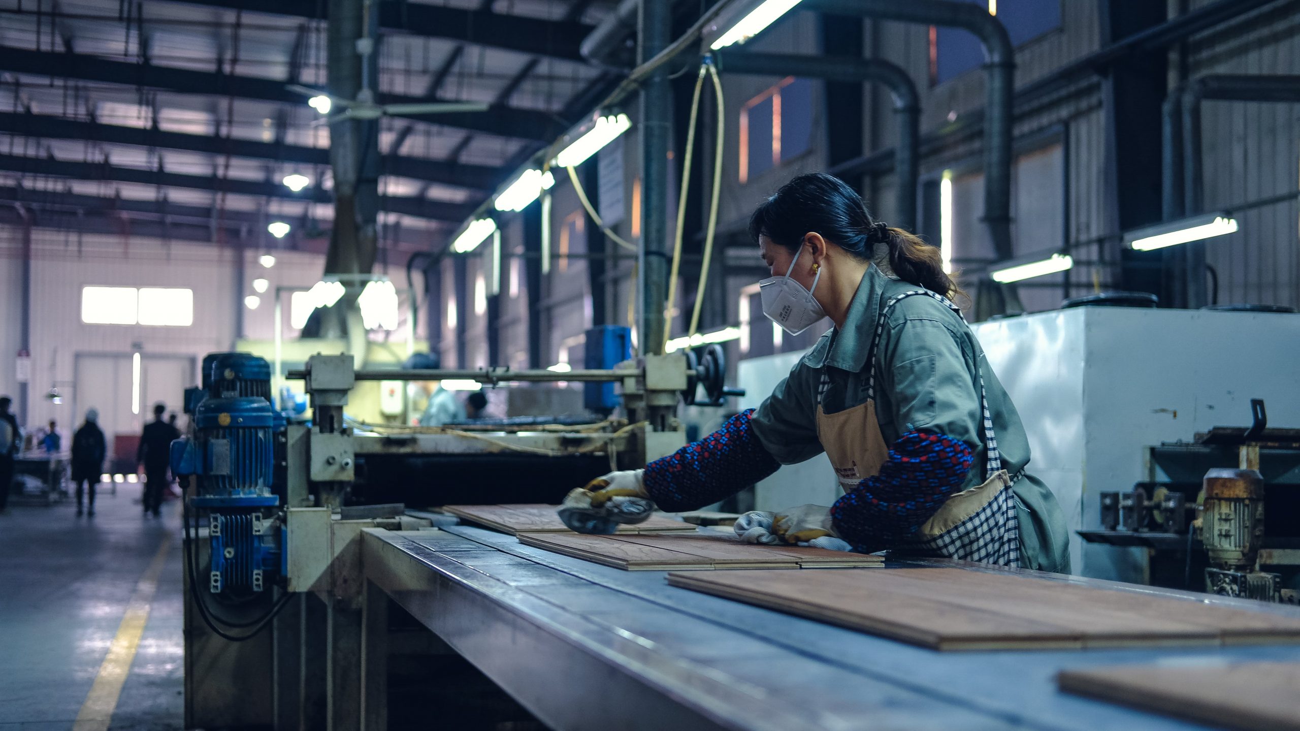 woman in factory