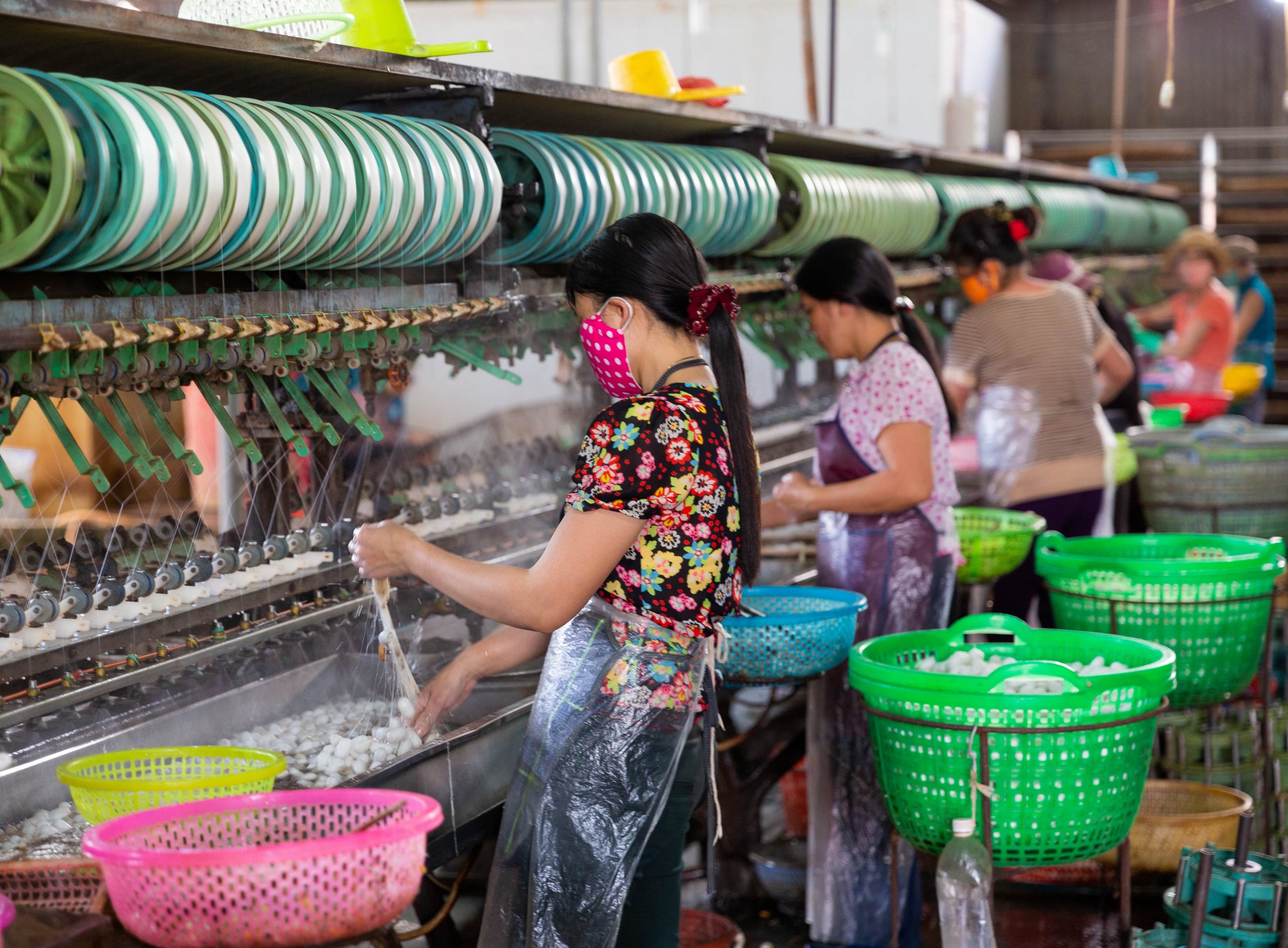 women working in factory