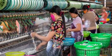 women working in factory