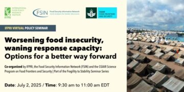 Worsening food insecurity, waning response capacity: Options for a better way forward